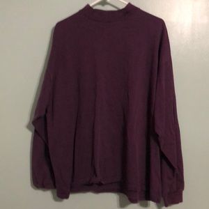 Maroon Nike long sleeve shirt